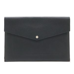 Louis Vuitton Pochette Envelop Clutch Bag Business Bag Trillon Leather Noir